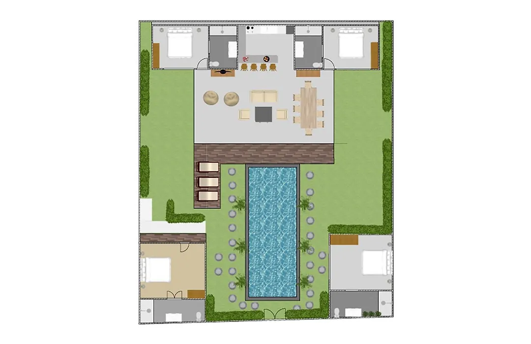4 Bedroom - Oberoi Seminyak-1