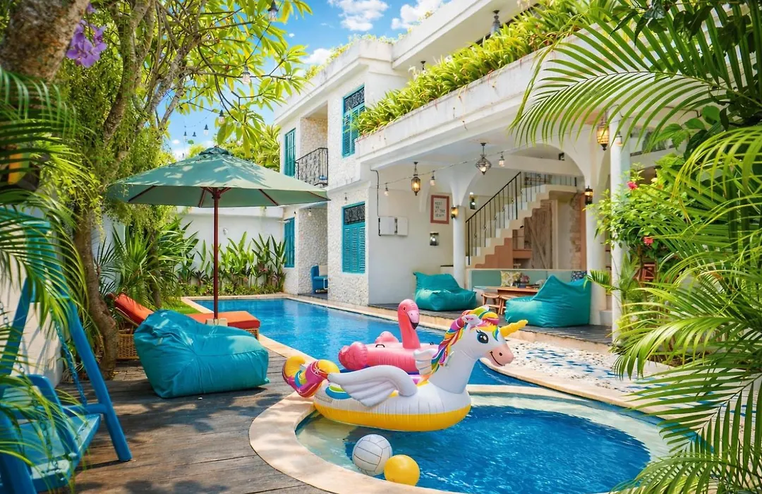 Villa Tyche Luxury 4Br Pool Villa Walk To Double Six Beach & Eat Street-1
