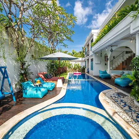 Villa Tyche Luxury 4Br Pool Villa Walk To Double Six Beach & Eat Street-2