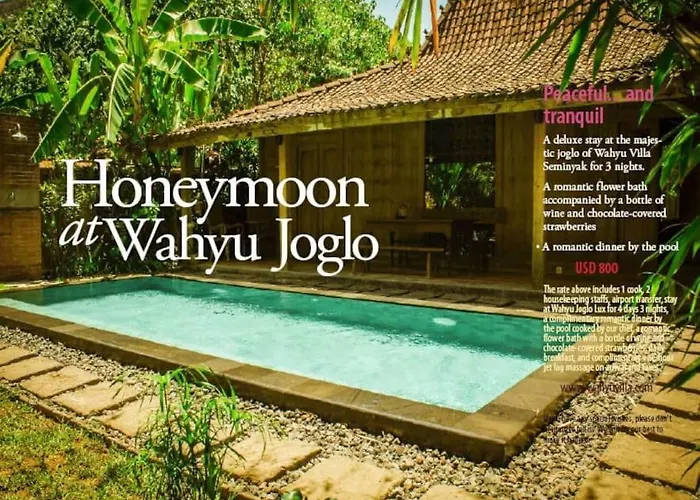 Wahyu Wonderful Private Honeymoon Joglo Villa Seminyak